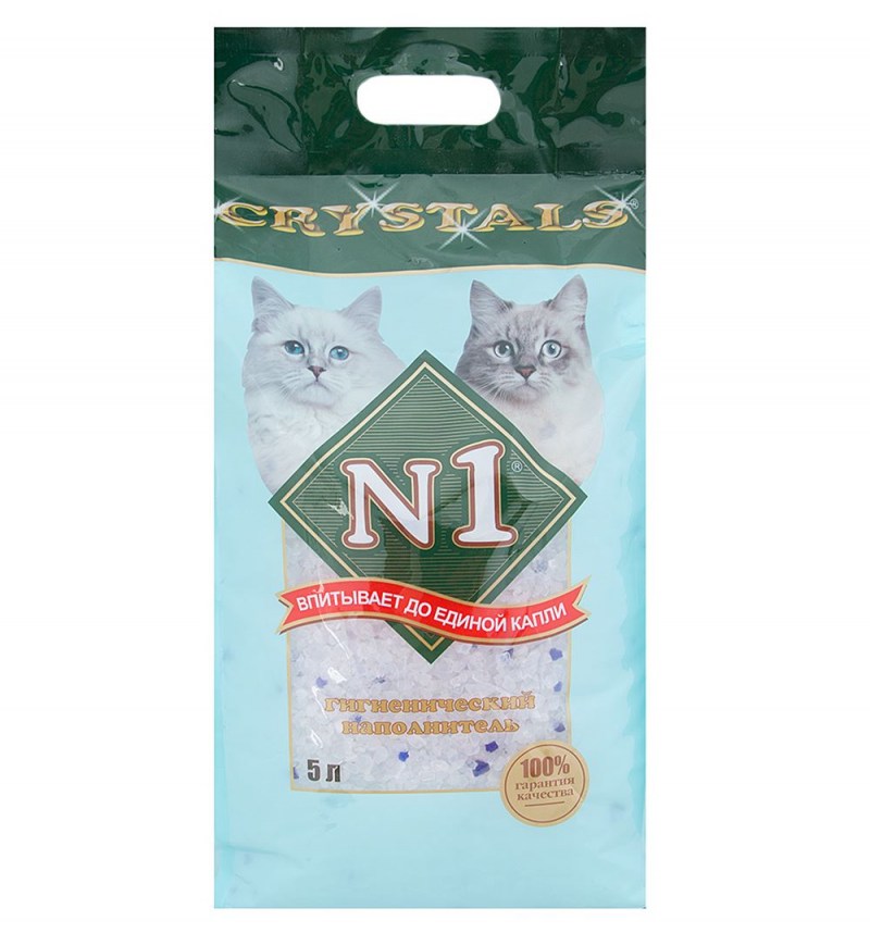N1 Crystals наполнитель силикагелевый 5л