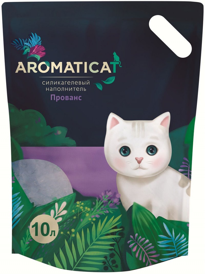 AROMATICAT силикагелевый наполнитель Яблоневый сад