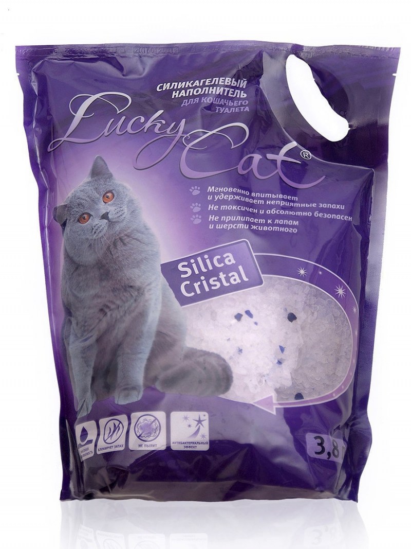 Комкующийся наполнитель Lucky Cat 10 л