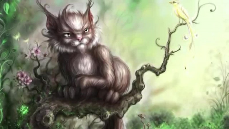 Рисунки с фантастическими животными