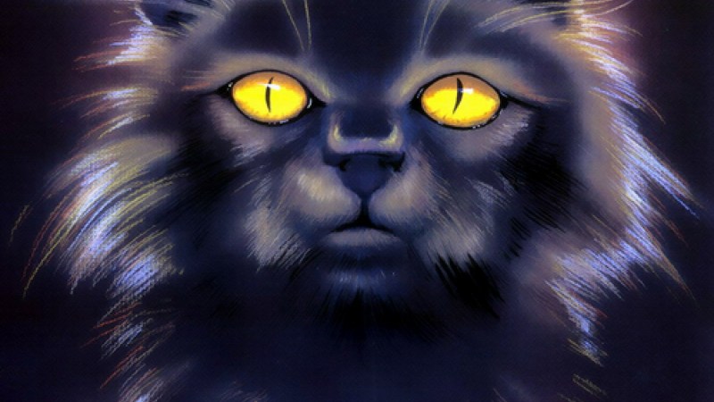 Кот Баюн на цепи