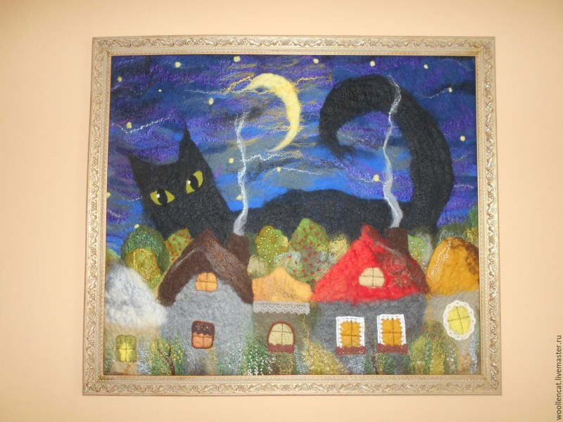 Кот Баюн у Лукоморья