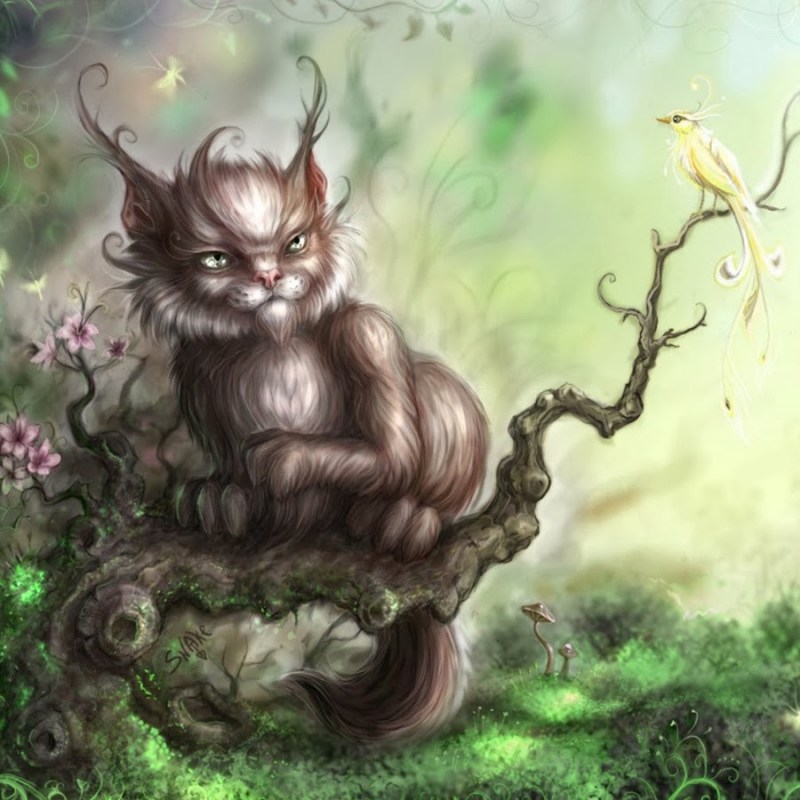 Кот Баюн сказочный персонаж