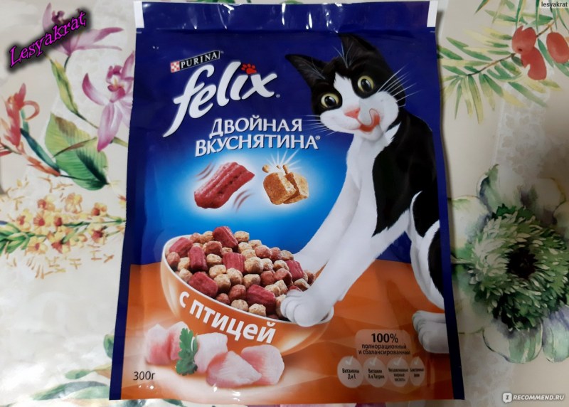 Корм кошачий сухой Feliks