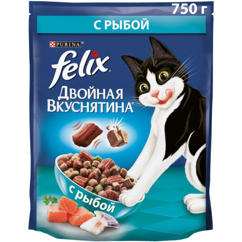 Феликс сухой корм для кошек 300 гр