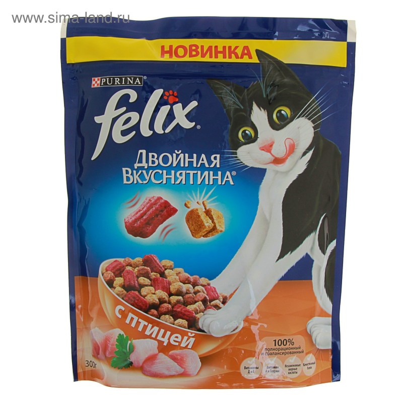Сухой корм Феликс для котят