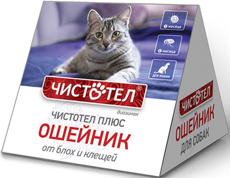 Чистотел-домик д/Кош ошейник от блох 1*100