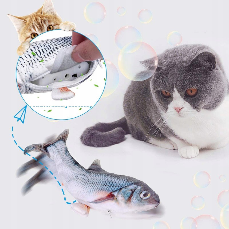 Игрушки кот рыб