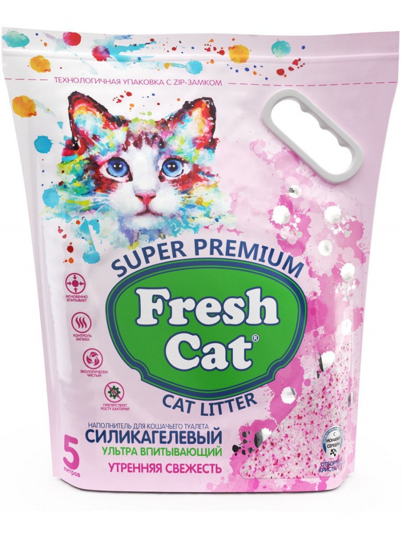 Силикагелевый наполнитель Фреш Кэт