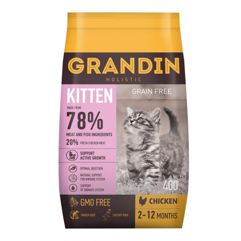 Grandin корм для котят