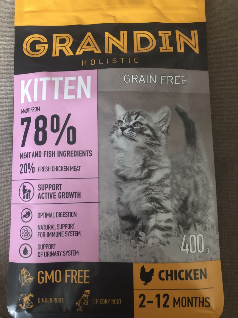 Grandin Kitten корм для котят