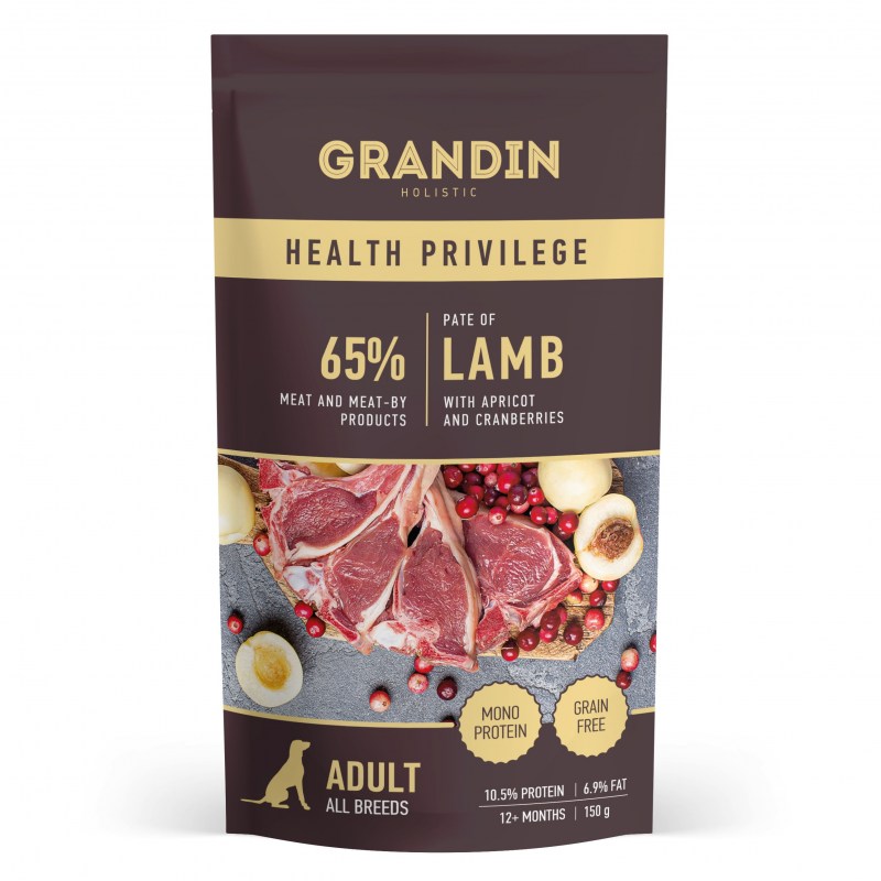 Grandin Holistic для собак мелких пород