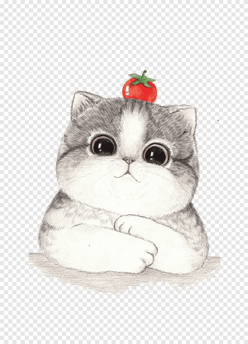 Котики мультяшные