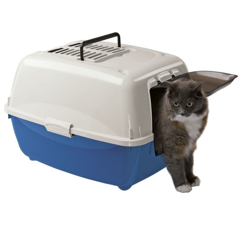 Туалет-домик для кошек Ferplast Bella Cabrio 43.5х56х38 см