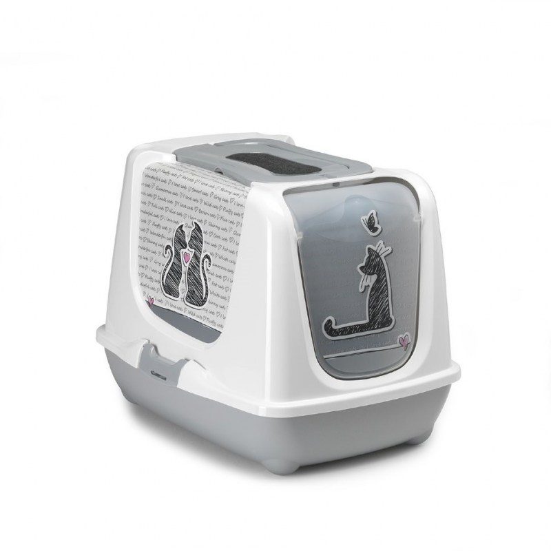 Туалет-домик для кошек Petmate Booda Dome Cleanstep Litter Box 44х44х43 см