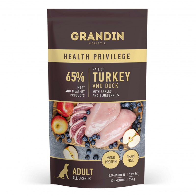 Grandin Holistic для собак мелких пород