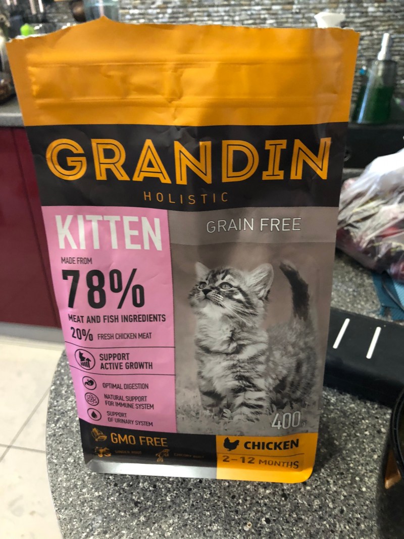 Grandin Kitten корм для котят