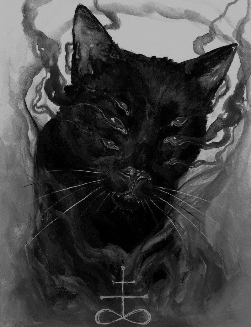 Кот демон