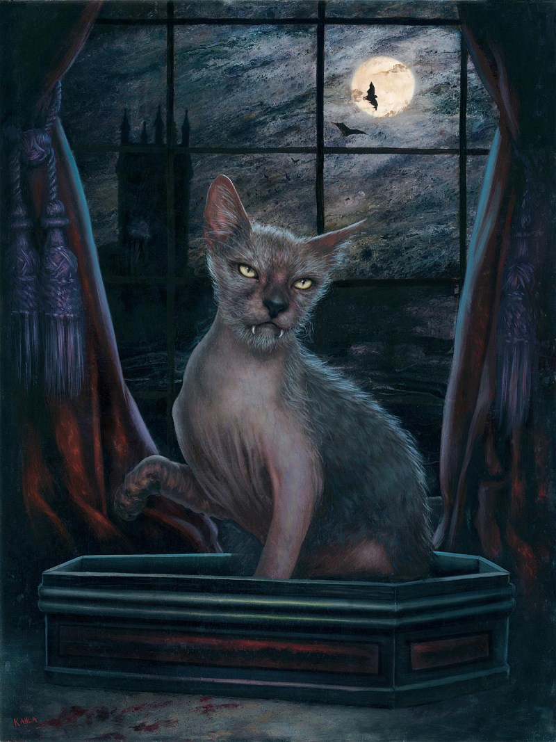 Кошка вампирша