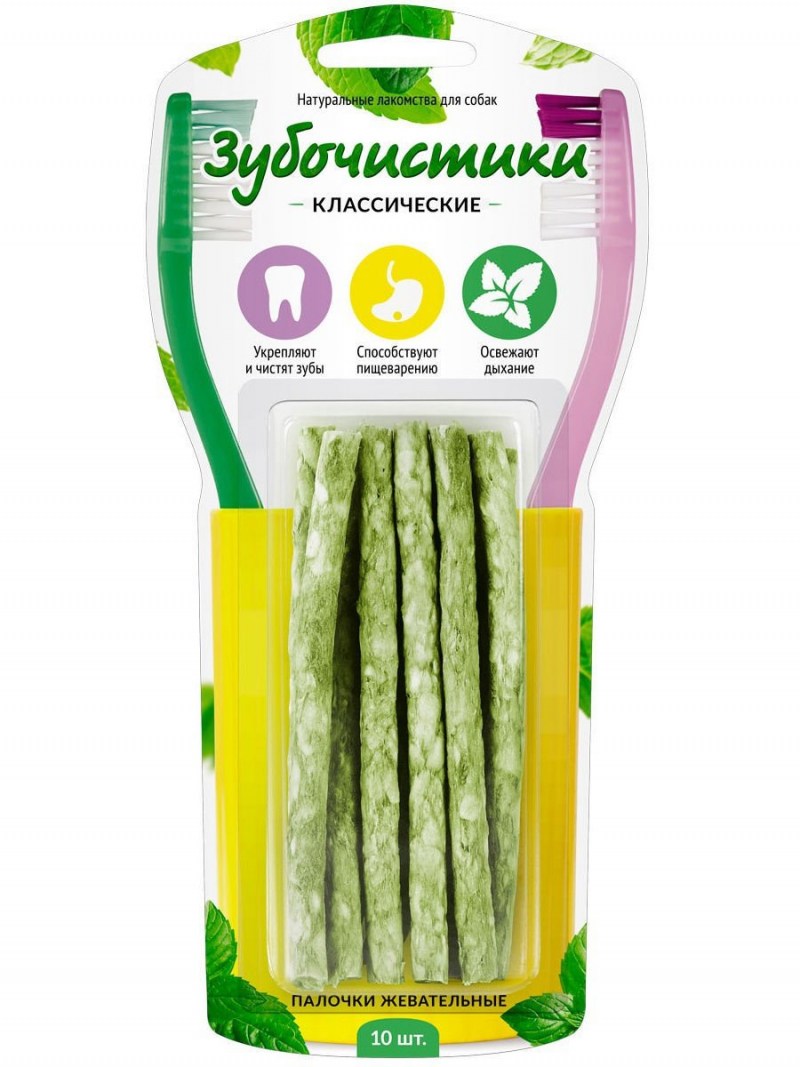 Зубочистики палочки жевательные 10шт (76050267)