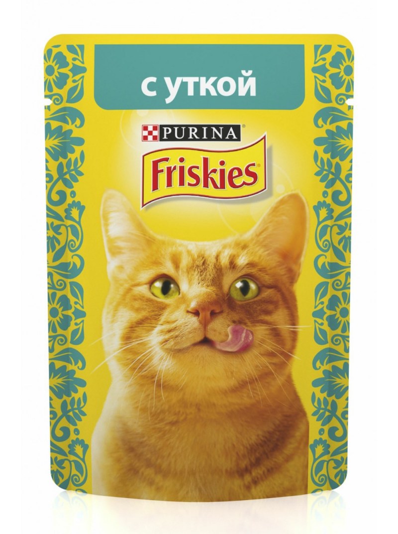 Корм для кошек friskies с говядиной 85 г