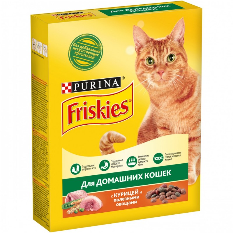Friskies сухой корм для кошек