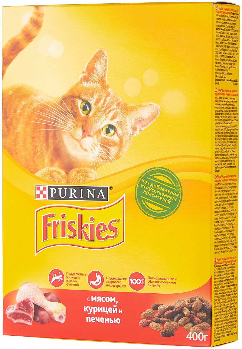 Корм для кошек friskies с лососем 85 г