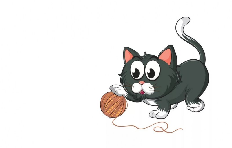 Котики мультяшные