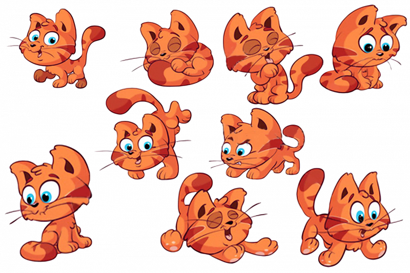 Мультяшный кот