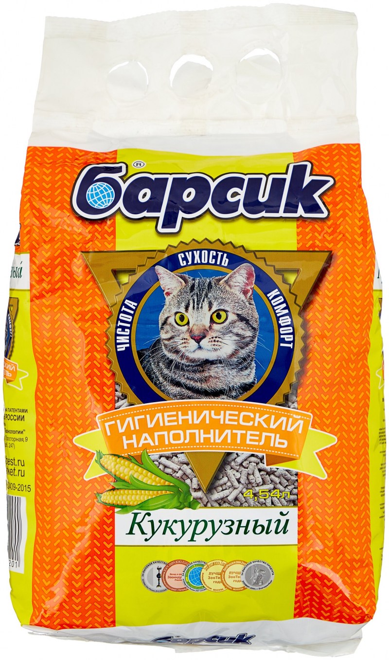 Наполнитель Homecat Эколайн кукурузный