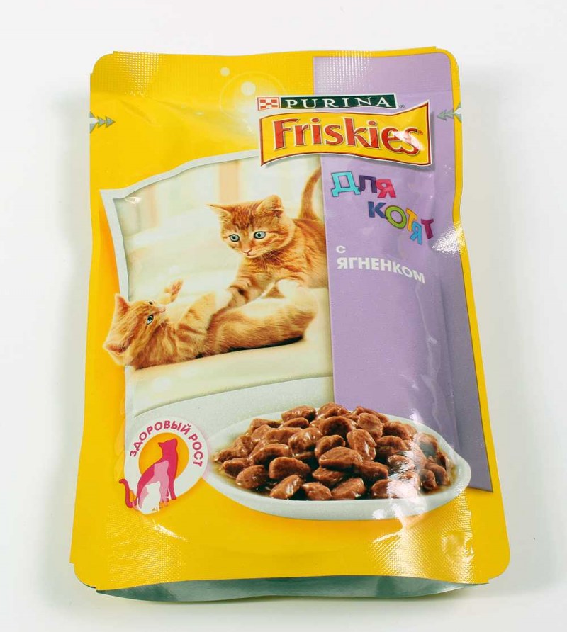 Корм friskies д/кошек ягненок 85г