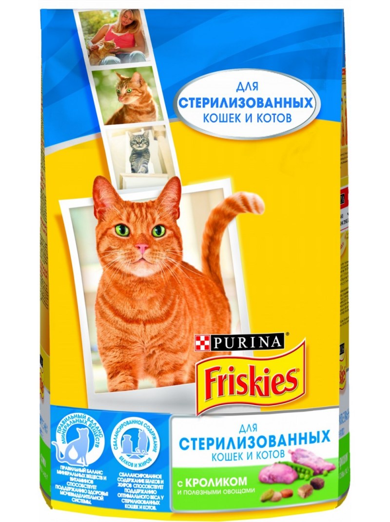 Корм для кошек friskies с индейкой 85 г
