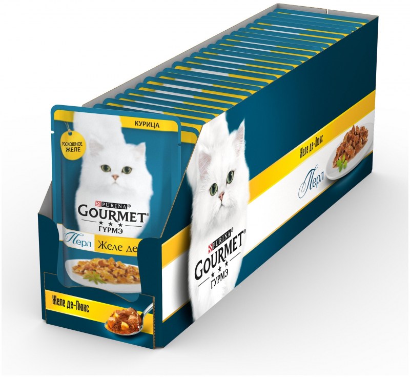 Корм для кошек Gourmet mon petit, 50г