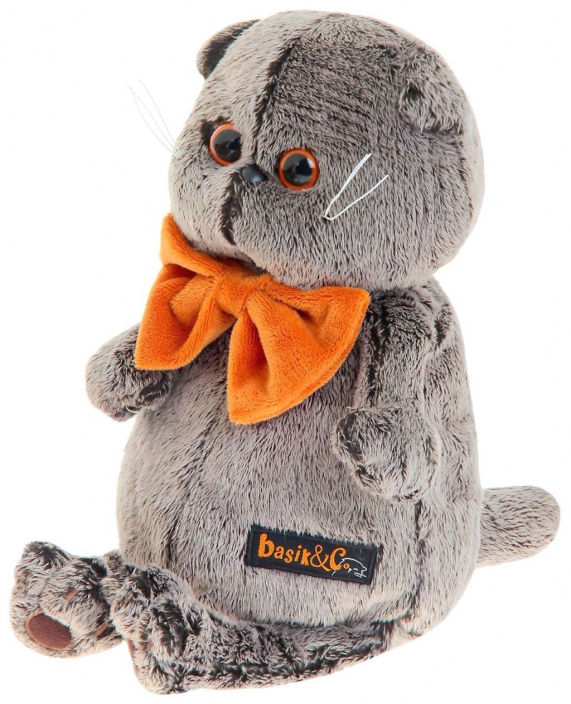 Basik&co (Basik) ks22-031 Басик в рыжем бархатном банте