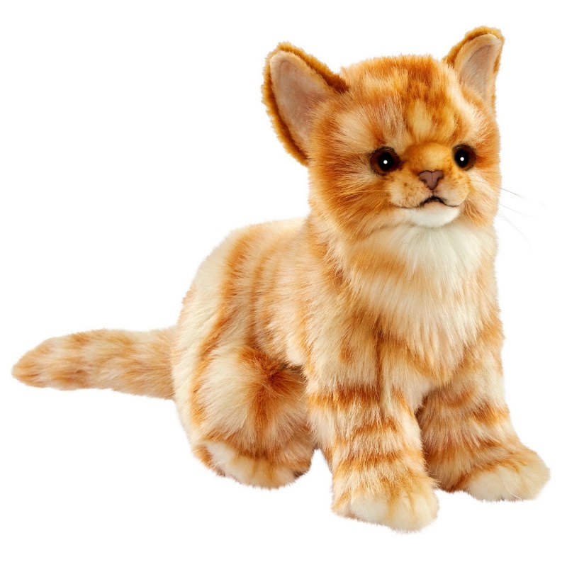 Котенок бежевый 19 см Hansa