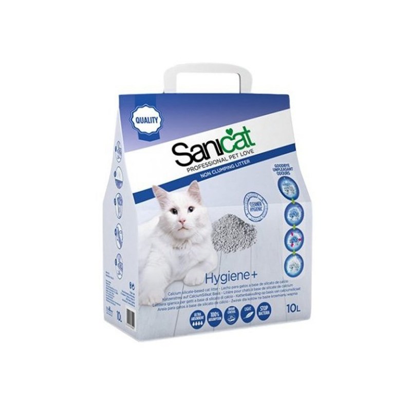 Силикатный наполнитель. Впитывающий наполнитель Sanicat Extra 32 л. Sanicat super Plus 10 l. Наполнитель Саникат минеральное. Наполнитель для кошачьего туалета Sanicat.