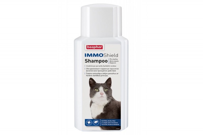 Beaphar 14179 шампунь immo Shield Shampoo для собак от паразитов 200мл