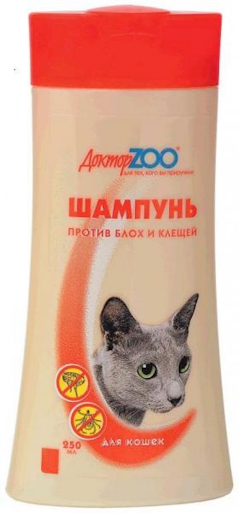 Ш. доктор зоо био АНТИПАРАЗИТ. Д/котят 250мл.