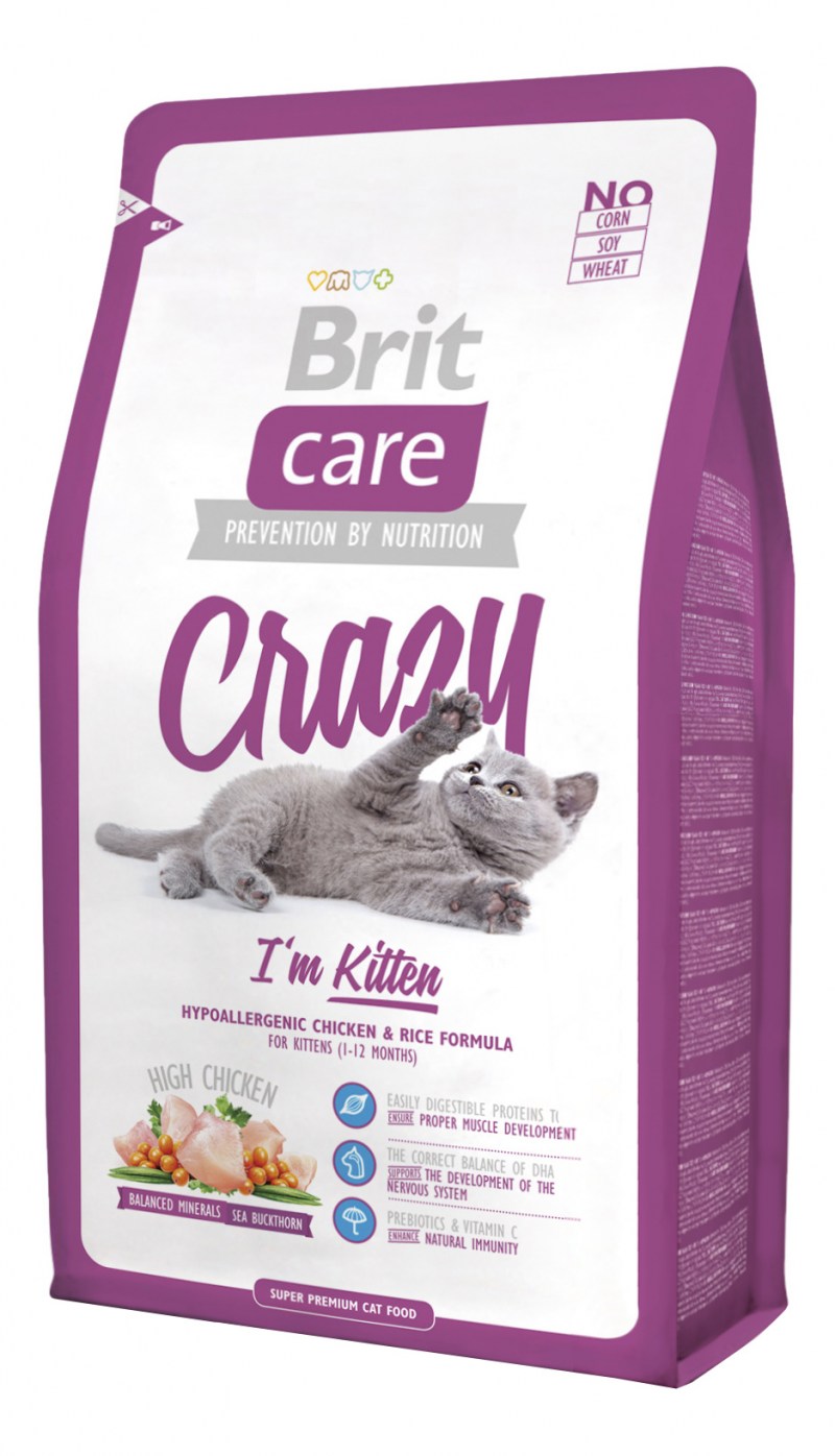 Корм для кошек Brit Care Monty с курицей 2 кг