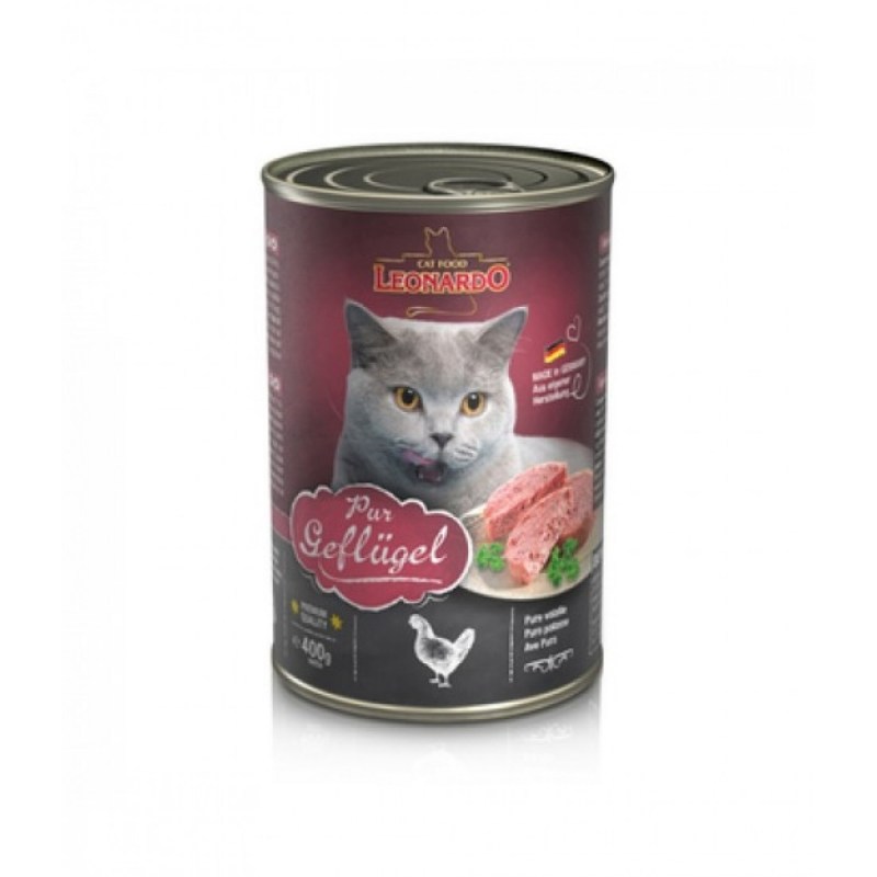 Консервы Leonardo Kitten Rich in Poultry с птицей для котят