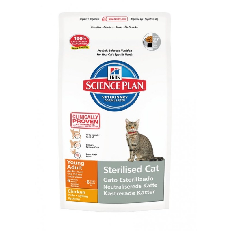 Hills Science Plan для кошек Sterilised