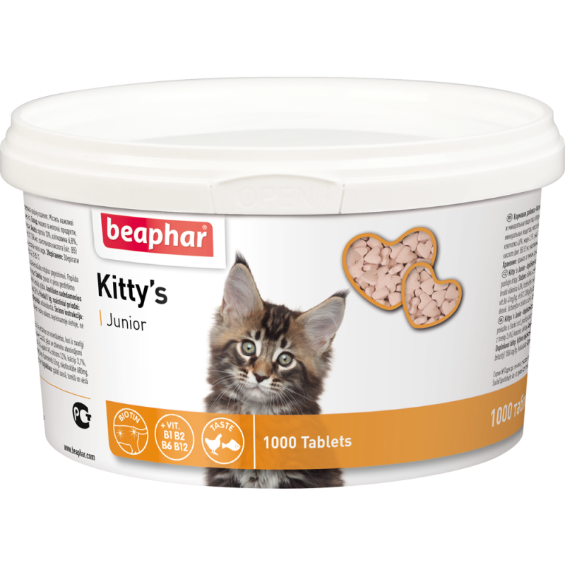Beaphar витамины для котят Kitty's Junior