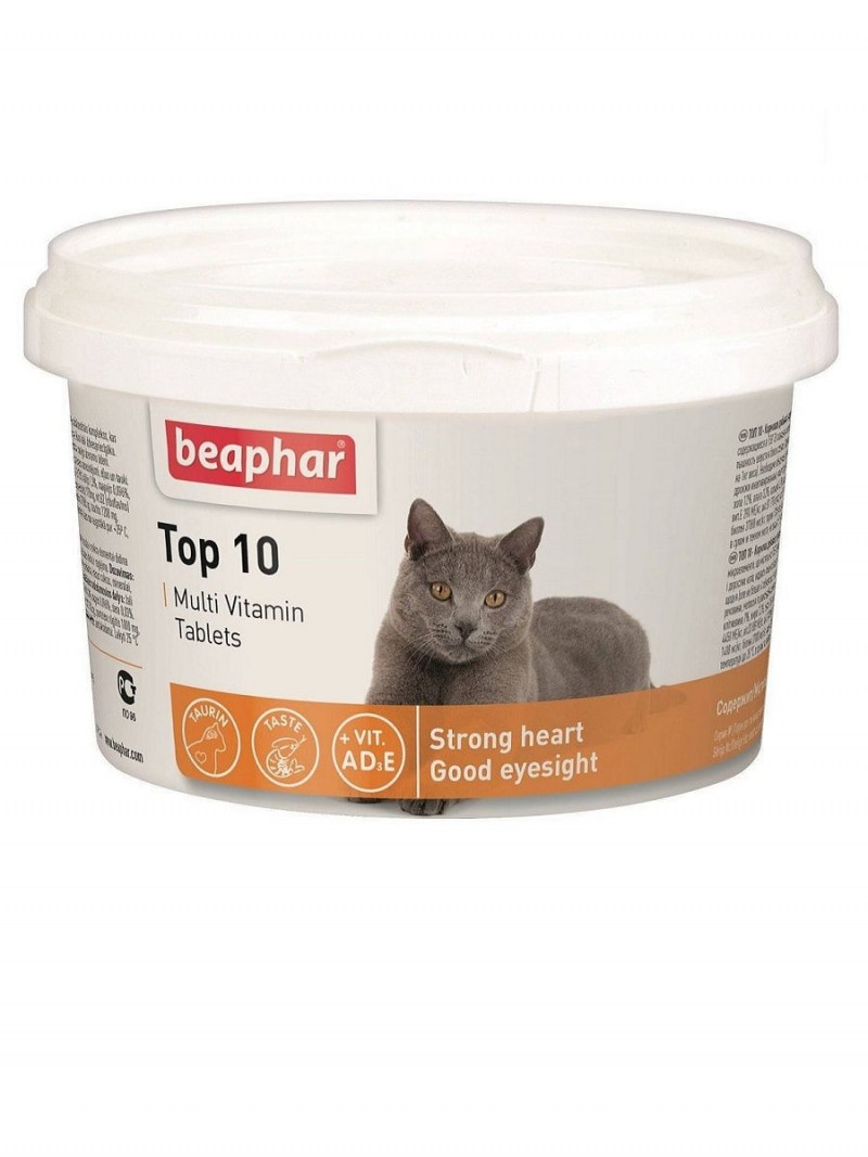 Beaphar Top 10 с l-карнитином