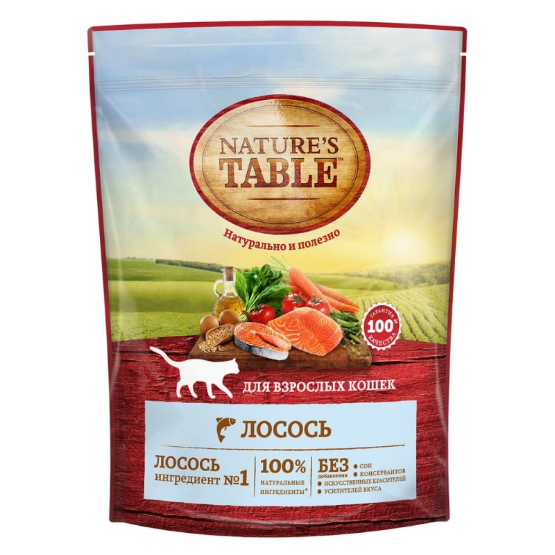 Сухой корм для кошек nature's Table