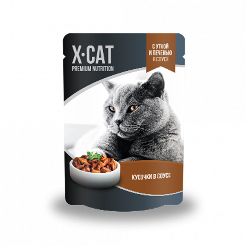 X-Cat пауч для кошек 85гр