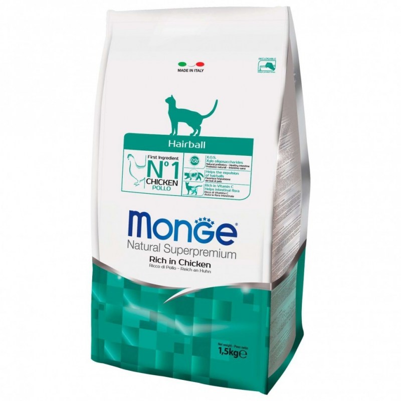 Монж Monge Cat корм для взрослых кошек 400 гр