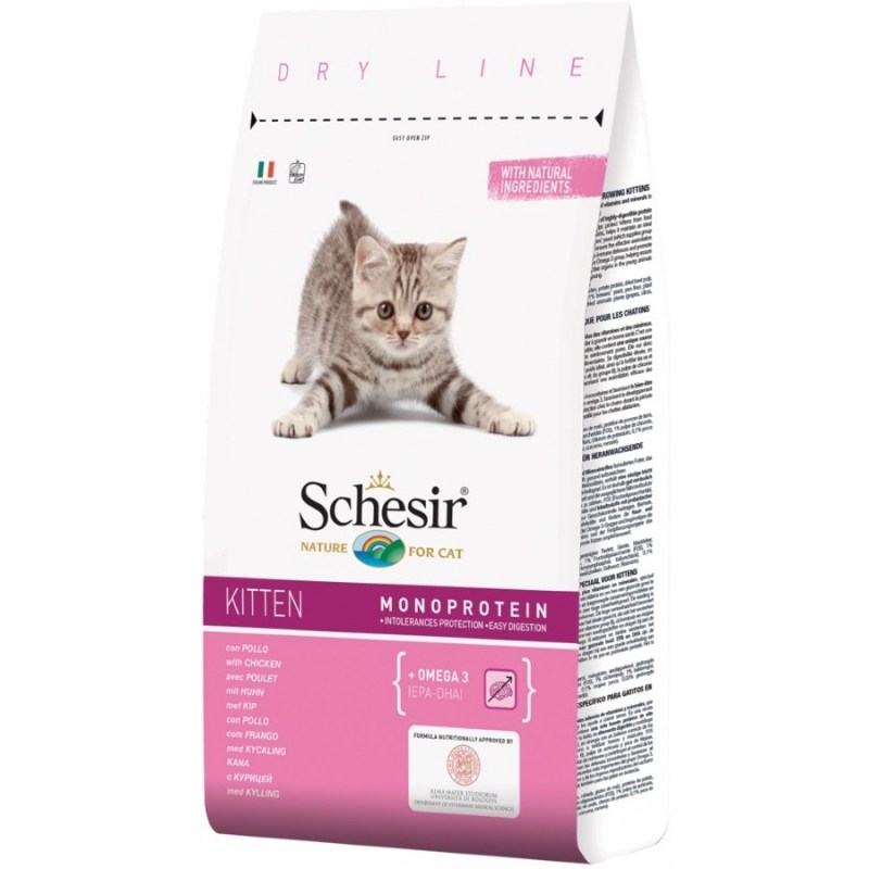 Корм для котят Schesir 400 гр.