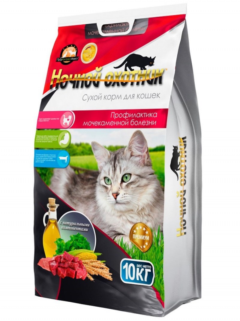 Кошачий корм ночной охотник