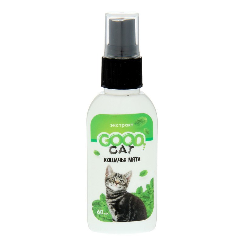 Good Cat спрей для кошек экстракт кошачьей мяты 60мл ветеринарн.