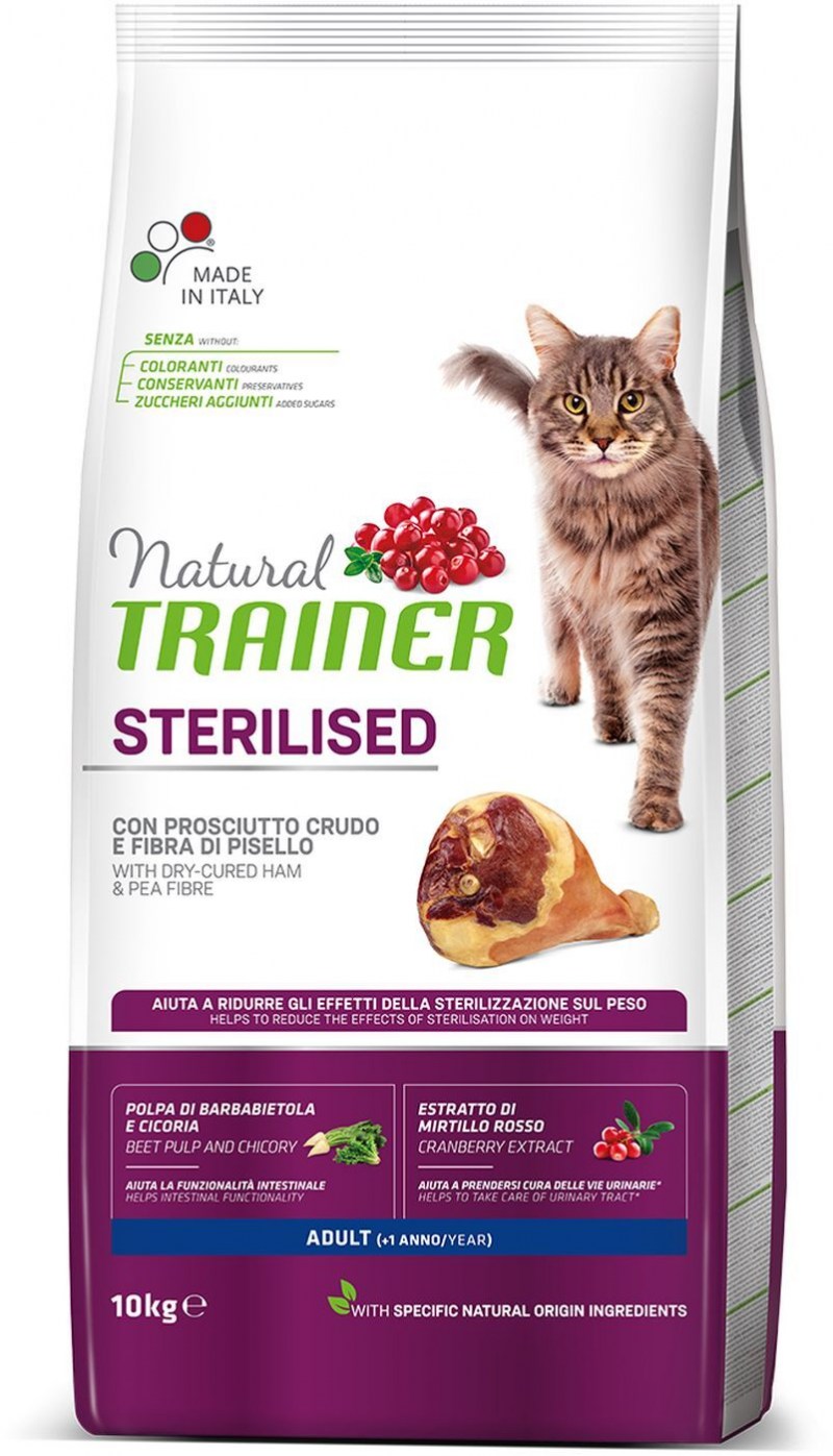 Natural Trainer Adult Sterilised для кошек